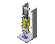 Extended Stroke Toggle Clamping Mechanism