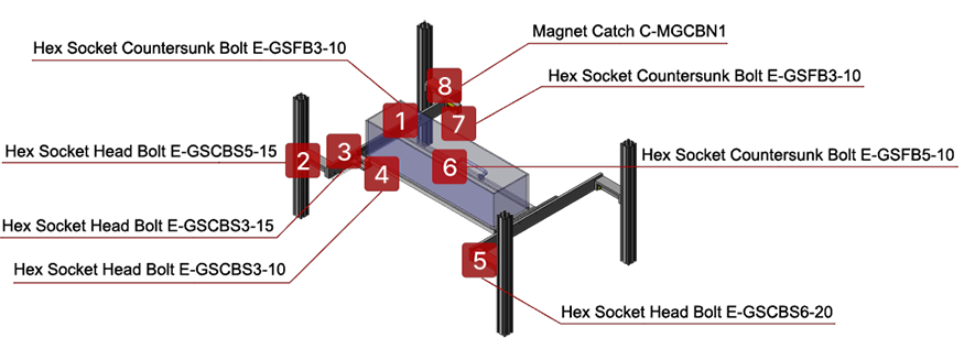 Scrap Holding and Maintenance Mechanism