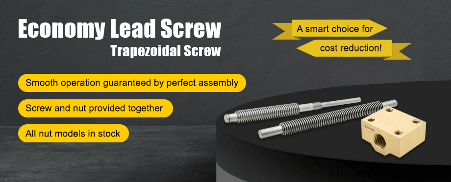 economy trapezoidal lead screw