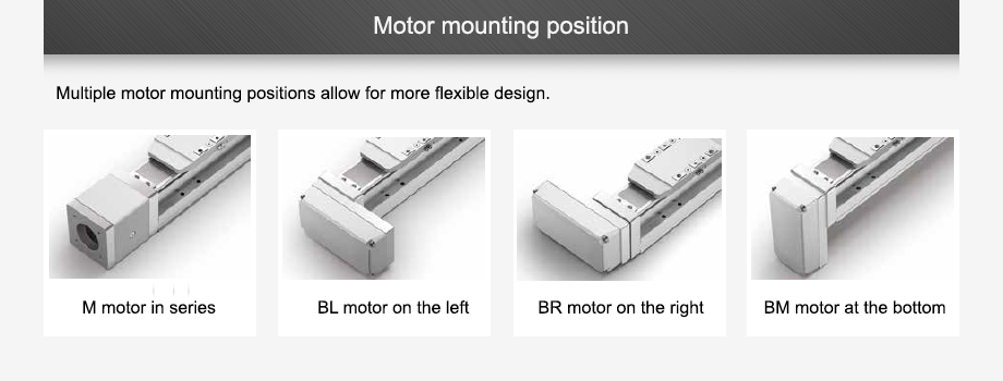Motor mounting location