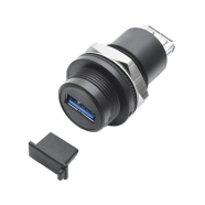 USB 3.0 (2.0 Compatible) Adapters, Panel Mounting